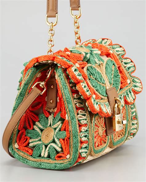 dolce & gabbana raffia bags for women|d&g website.